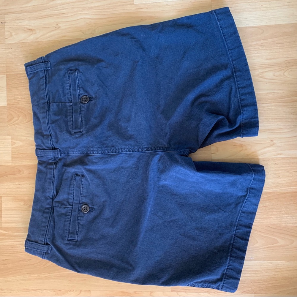 J Crew Bermuda shorts sz 4 navy blue pocket - Picture 2 of 7